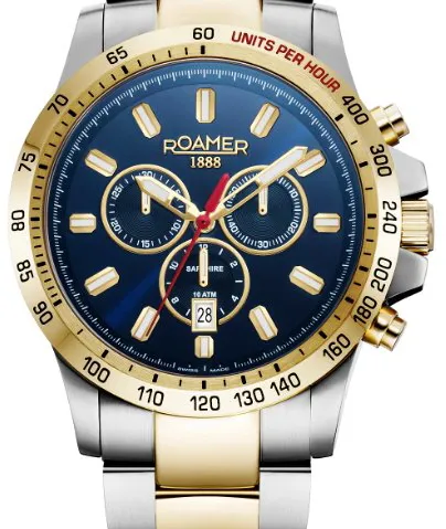 Roamer 861837 47 45 20 45mm Stainless steel Blue