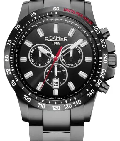 Roamer 861837 44 55 20 45mm Stainless steel Black