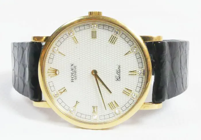 Rolex Cellini 5112 Yellow gold White