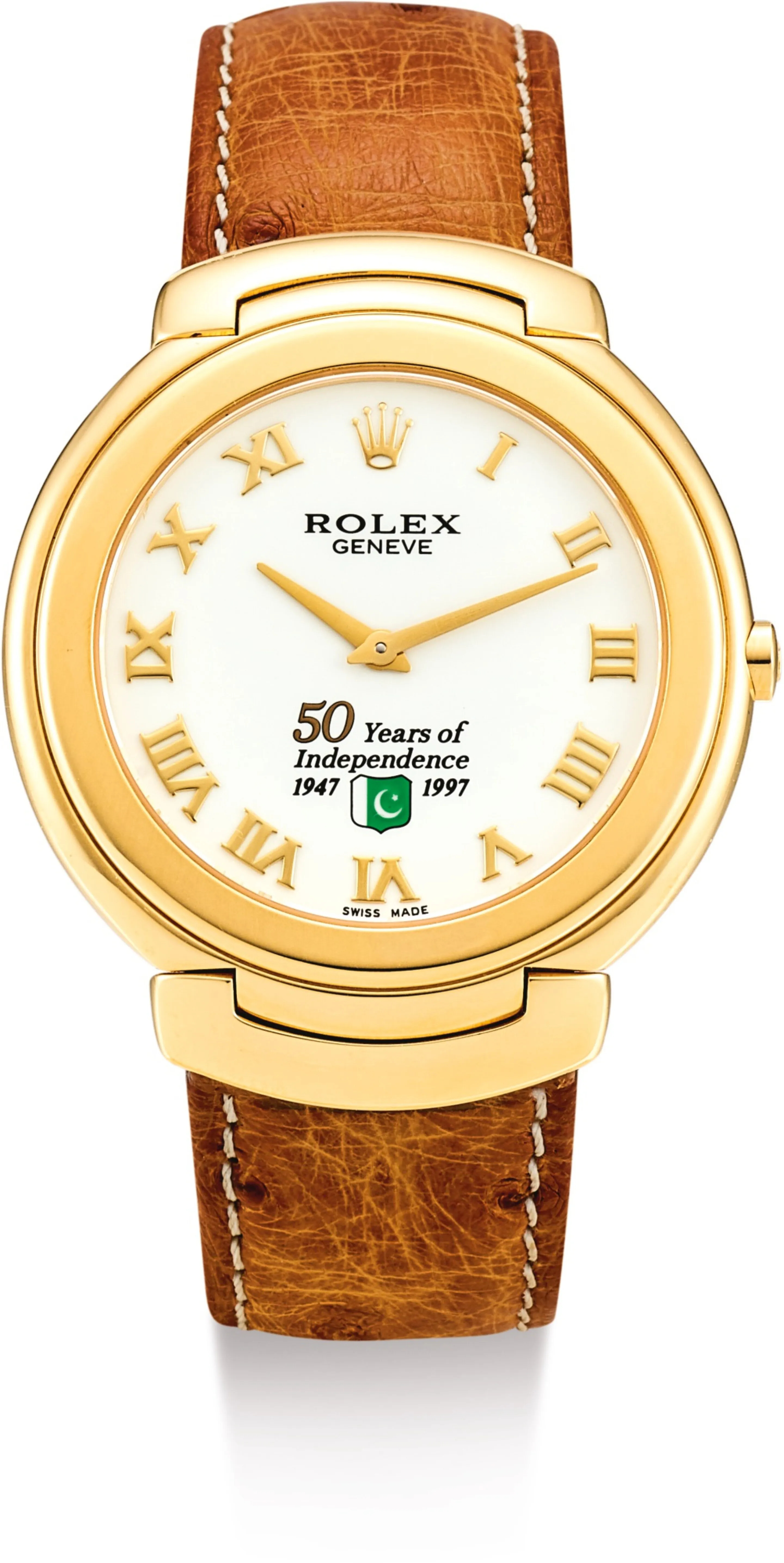 Rolex Cellini 6623 37mm Yellow gold White