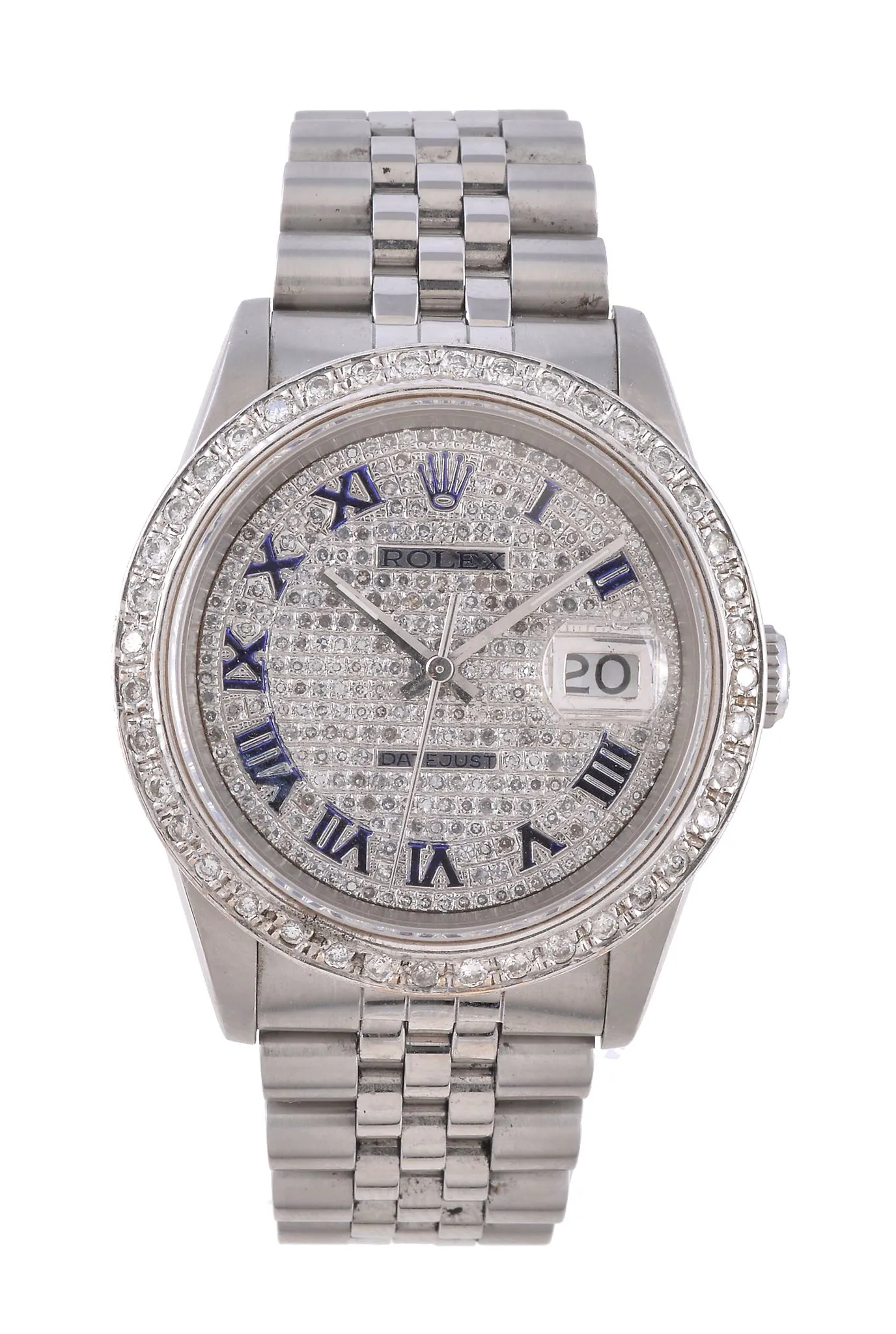 Rolex Datejust 36 16220 37mm Stainless steel Diamond