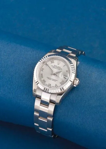 Rolex Lady-Datejust 179179 26mm White gold Silver