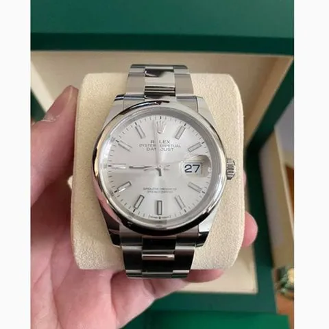 Rolex Datejust 36 126200 36mm Stainless steel Silver