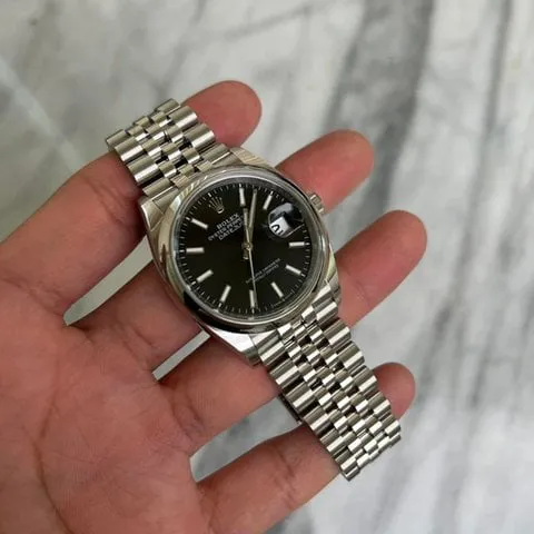 Rolex Datejust 36 126200 36mm Stainless steel Black