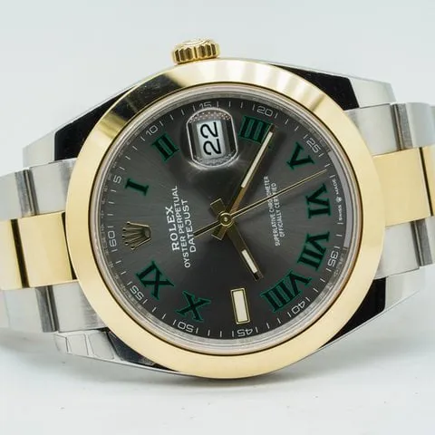 Rolex Datejust 41 126303 41mm Yellow gold and Stainless steel Gray