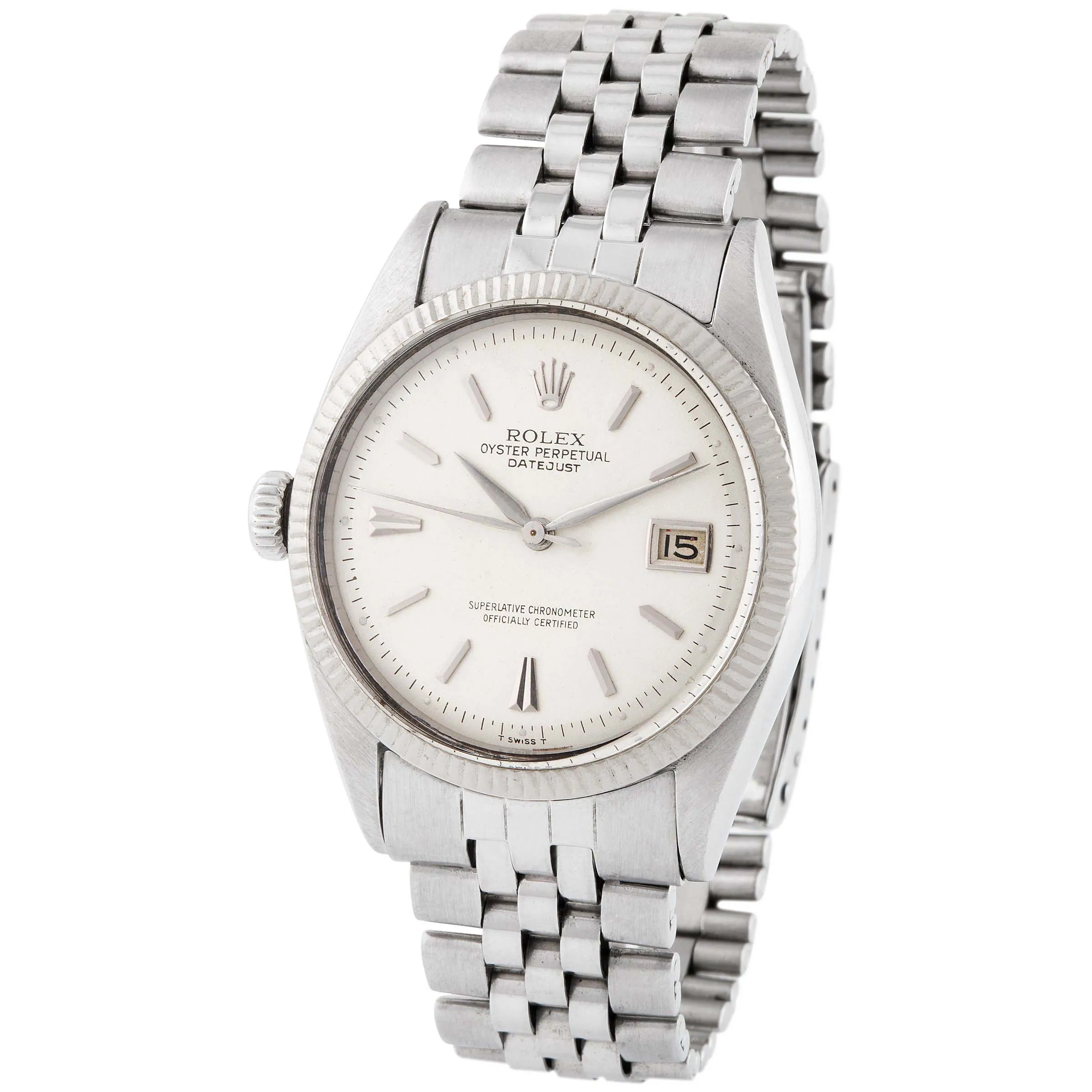 Rolex Datejust Turn-O-Graph 6309 36mm Stainless steel Silver