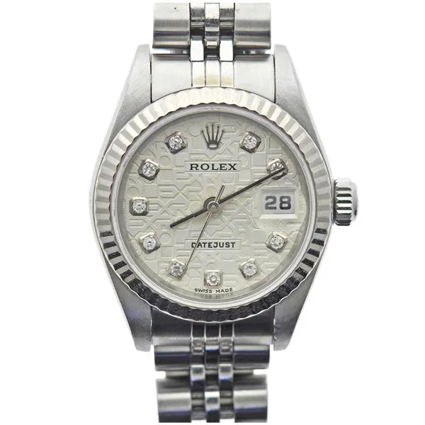 Rolex Lady-Datejust 79174 26mm Stainless steel Diamond