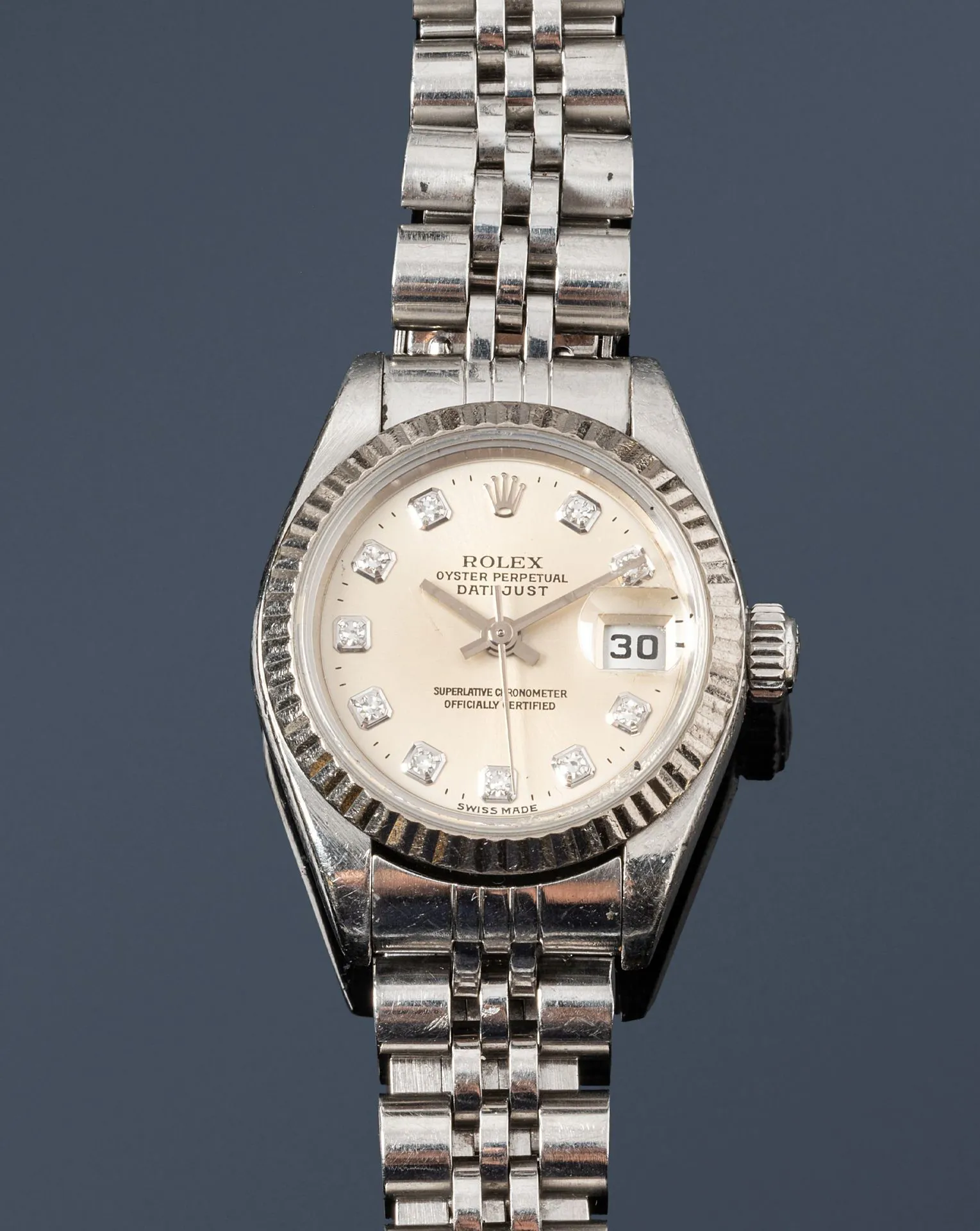 Rolex Lady-Datejust 79174 26mm Stainless steel Silver