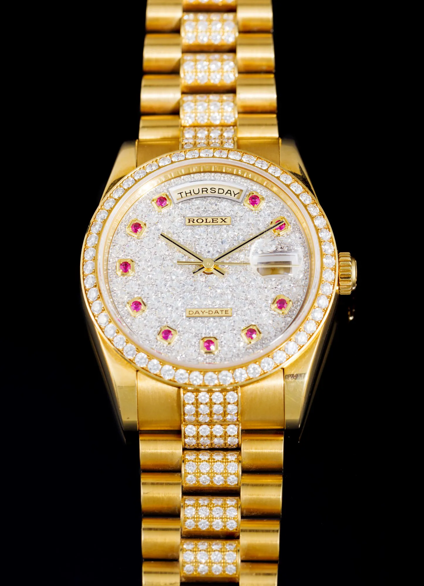 Rolex Day-Date 36 118348 Yellow gold Diamond 4