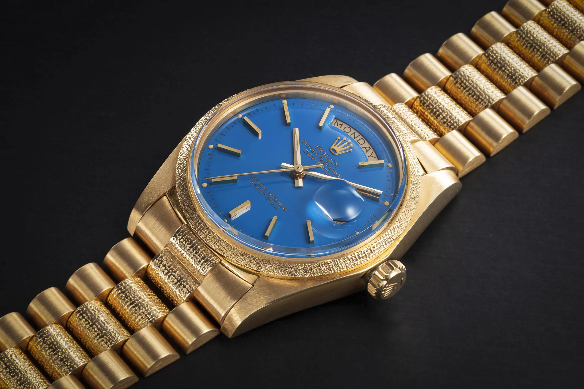 Rolex Day-Date 36 1811 36mm Yellow gold Blue