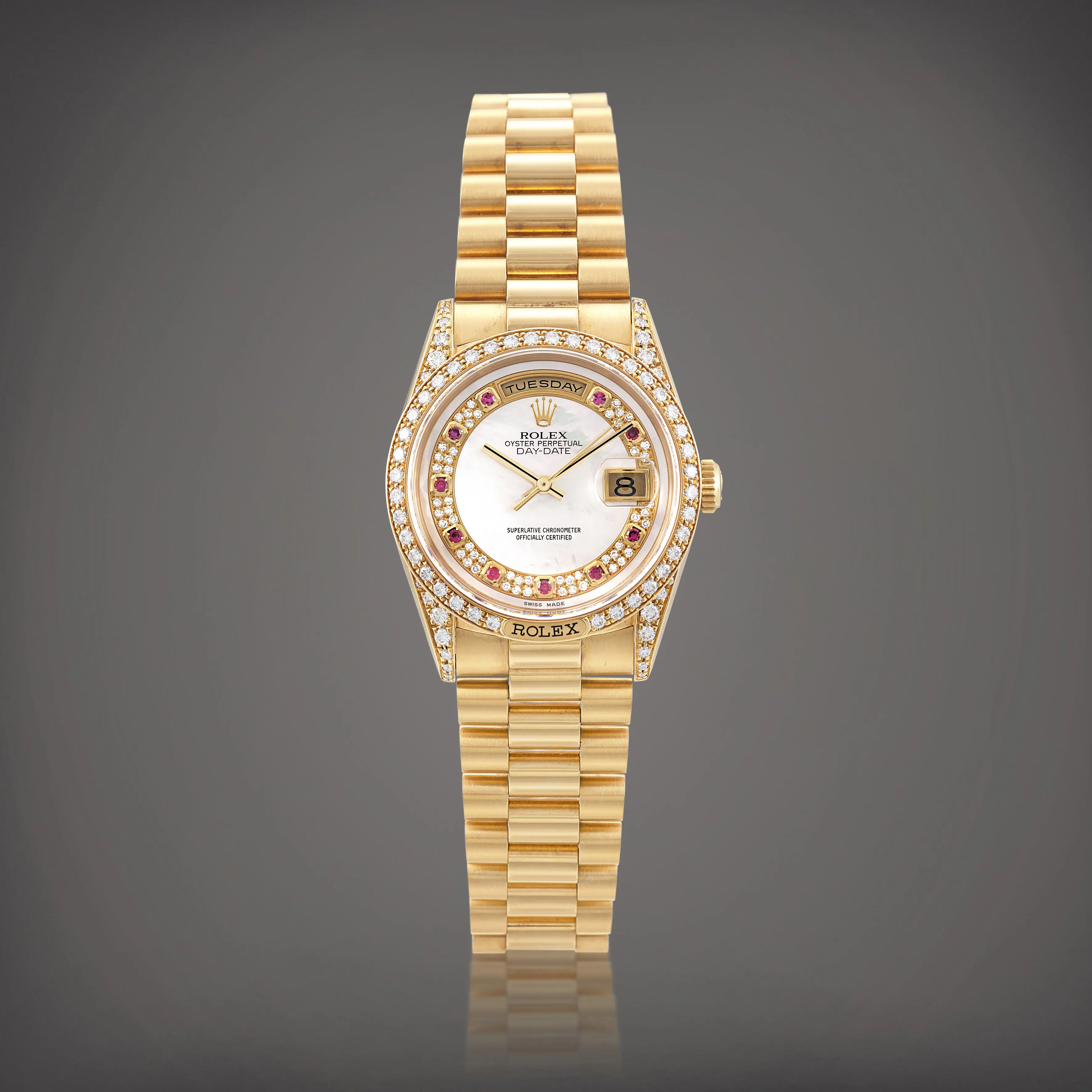 Rolex Day-Date 36 18388 36mm Yellow gold Mother-of-pearl