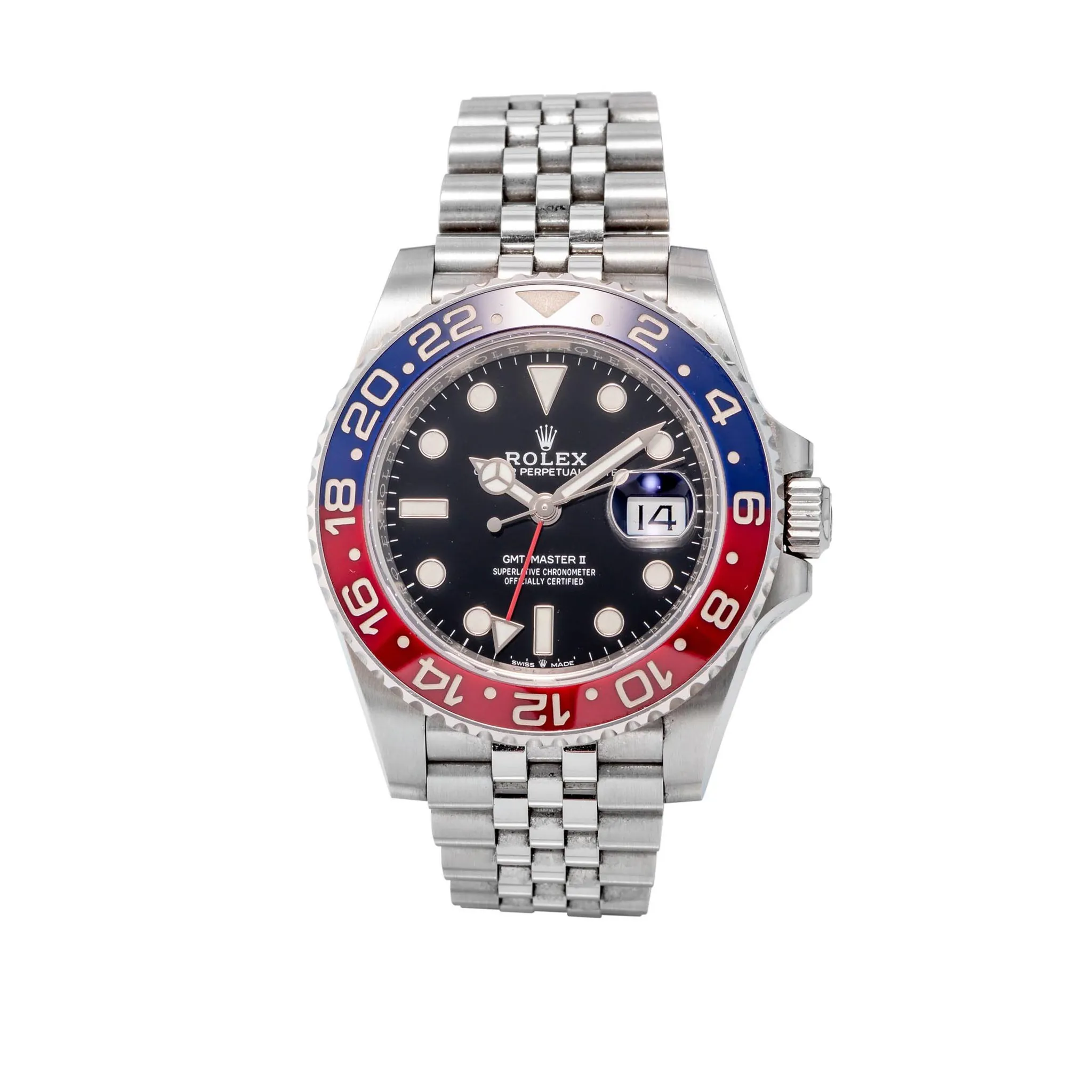 Rolex GMT-Master II 126710 40mm Stainless steel Black