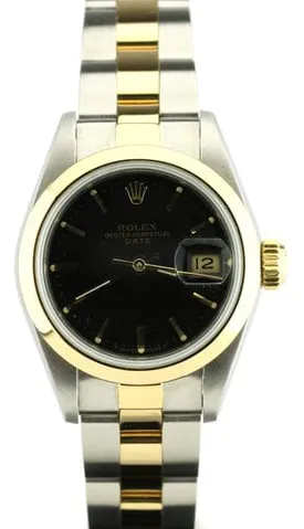 Rolex Lady-Datejust 69163 26mm Gold/steel Black