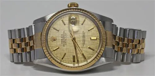 Rolex Datejust 36 16013 nullmm Yellow gold and stainless steel Gold