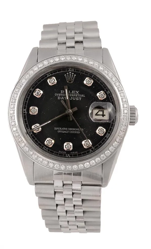 Rolex Oyster Perpetual 1603 43mm Stainless steel Black
