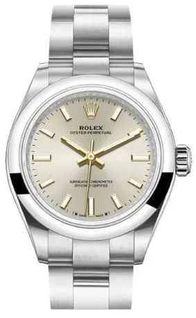 Rolex Oyster Perpetual 28 276200 28mm Steel Silver