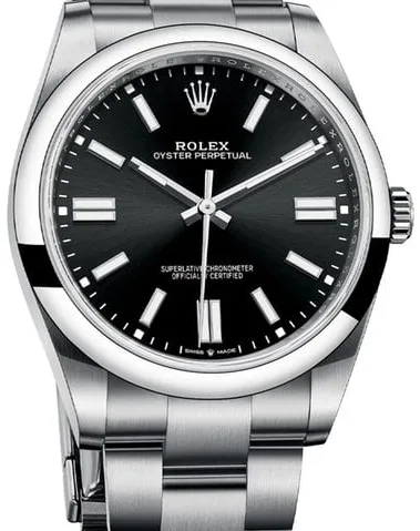 Rolex Oyster Perpetual 41 124300 41mm Steel Black