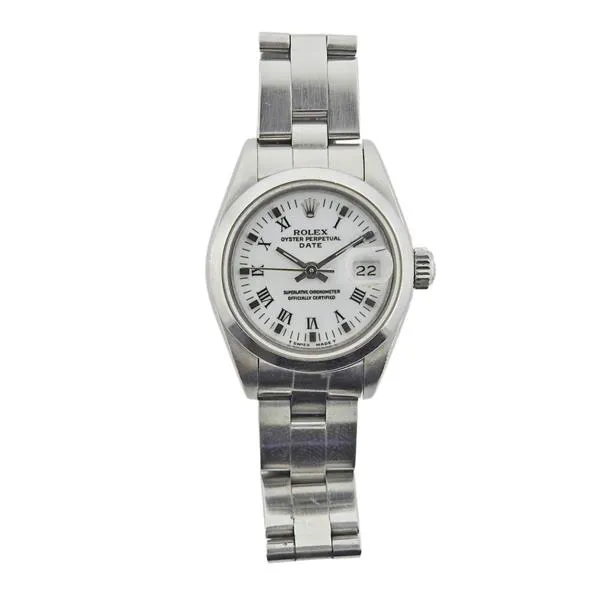 Rolex Oyster Perpetual 69160 26mm Stainless steel White