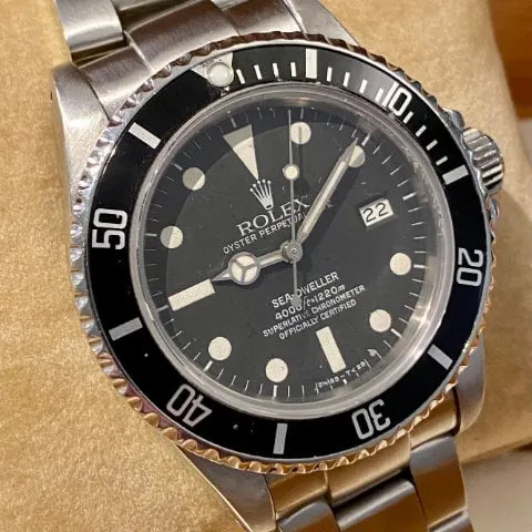 Rolex Sea-Dweller 16660 40mm Stainless steel Black