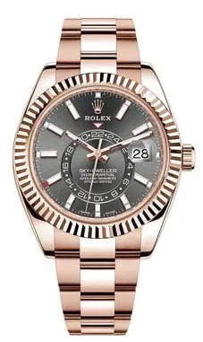 Rolex Sky-Dweller 326935 42mm Rose gold Grey