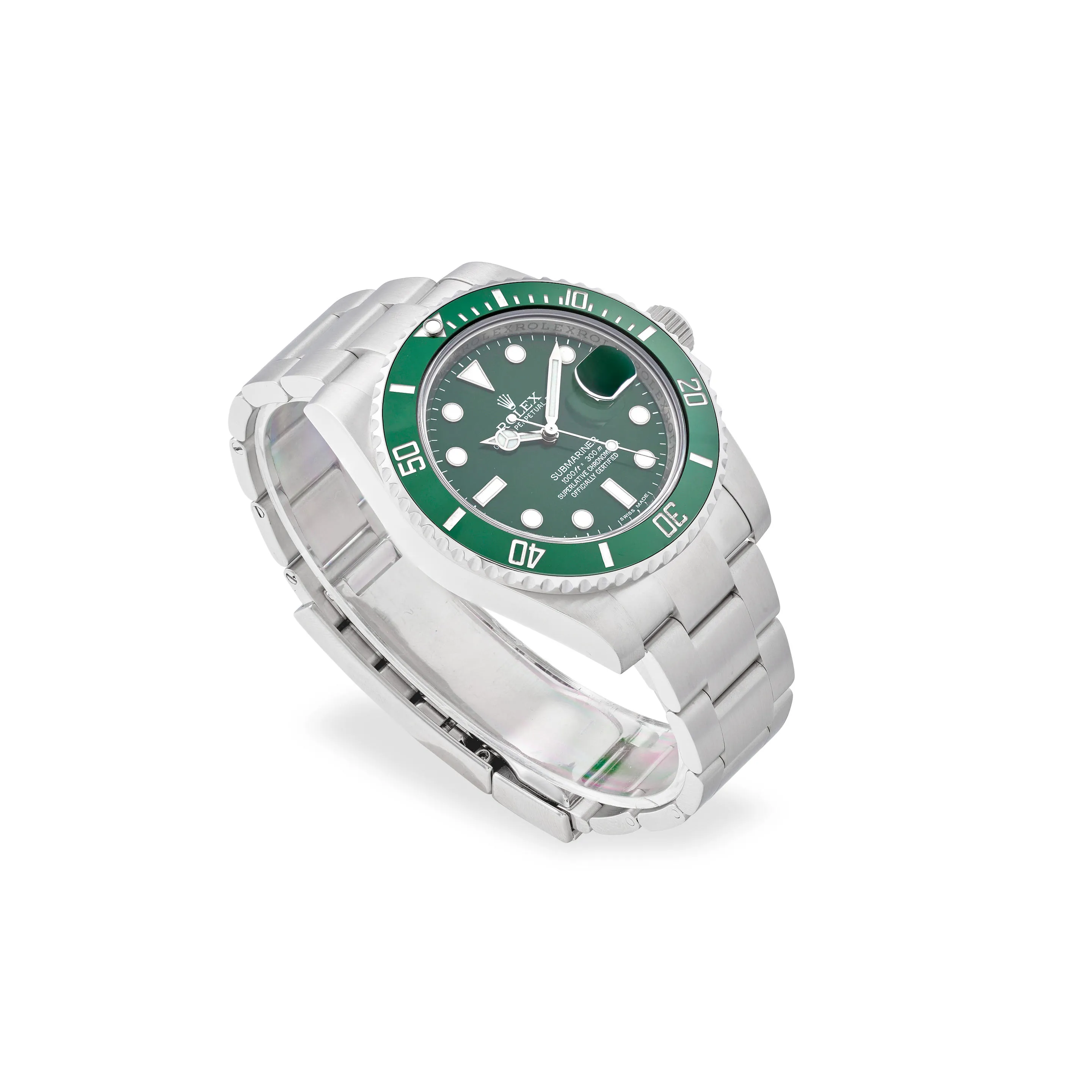 Rolex Submariner 116610LV 40mm Stainless steel Green 3