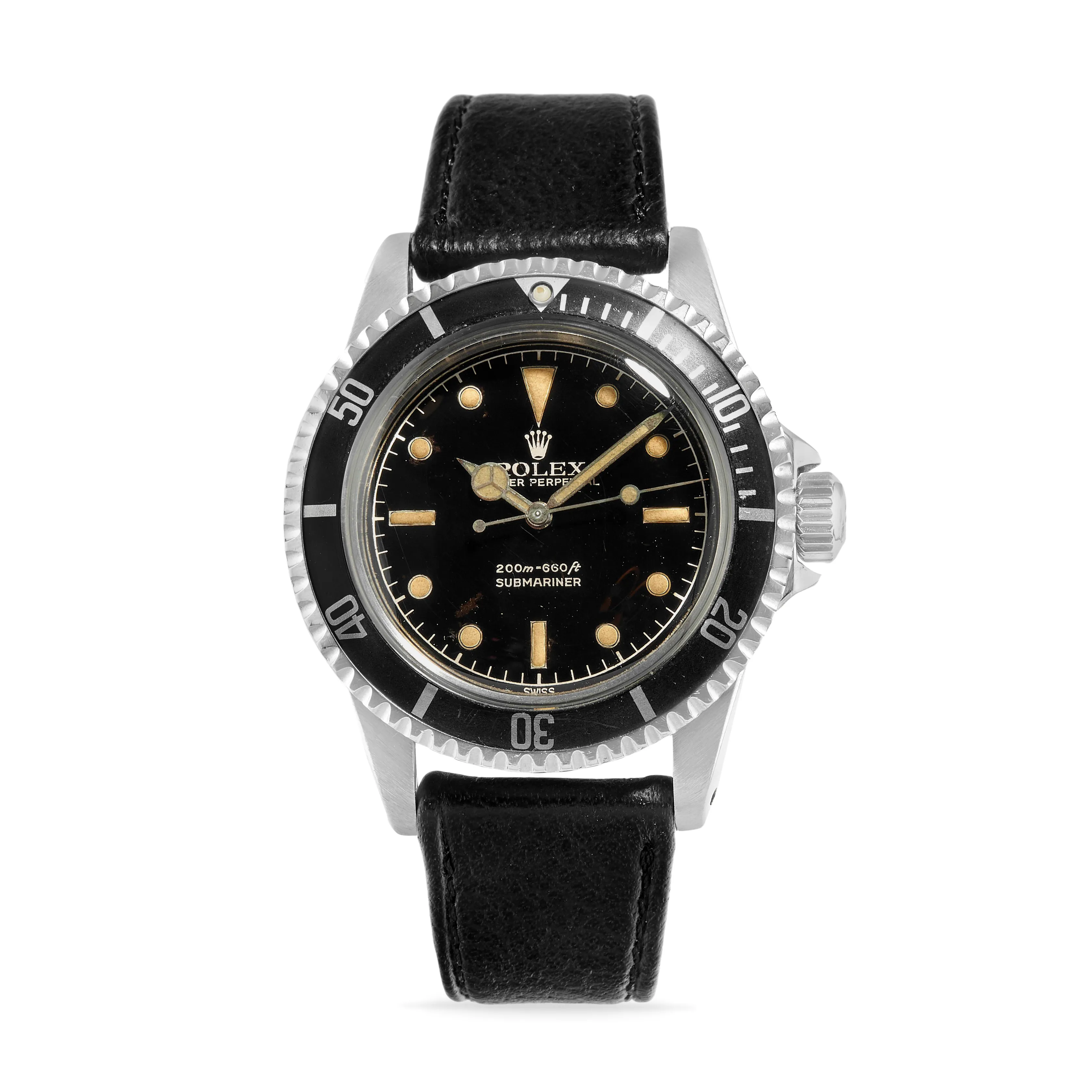 Rolex Submariner 5512 40mm Stainless steel Black