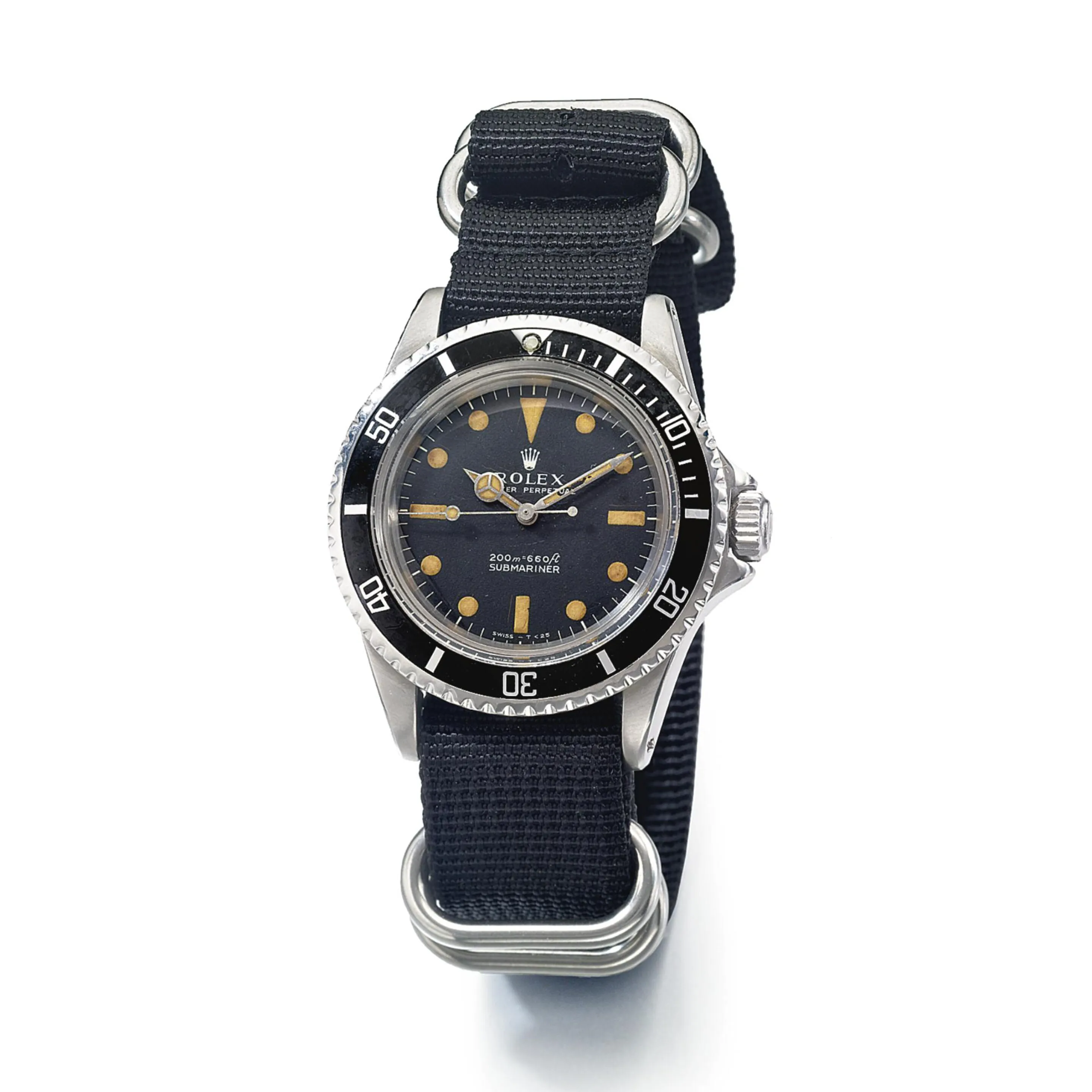 Rolex Submariner 5513 39mm Stainless steel Black