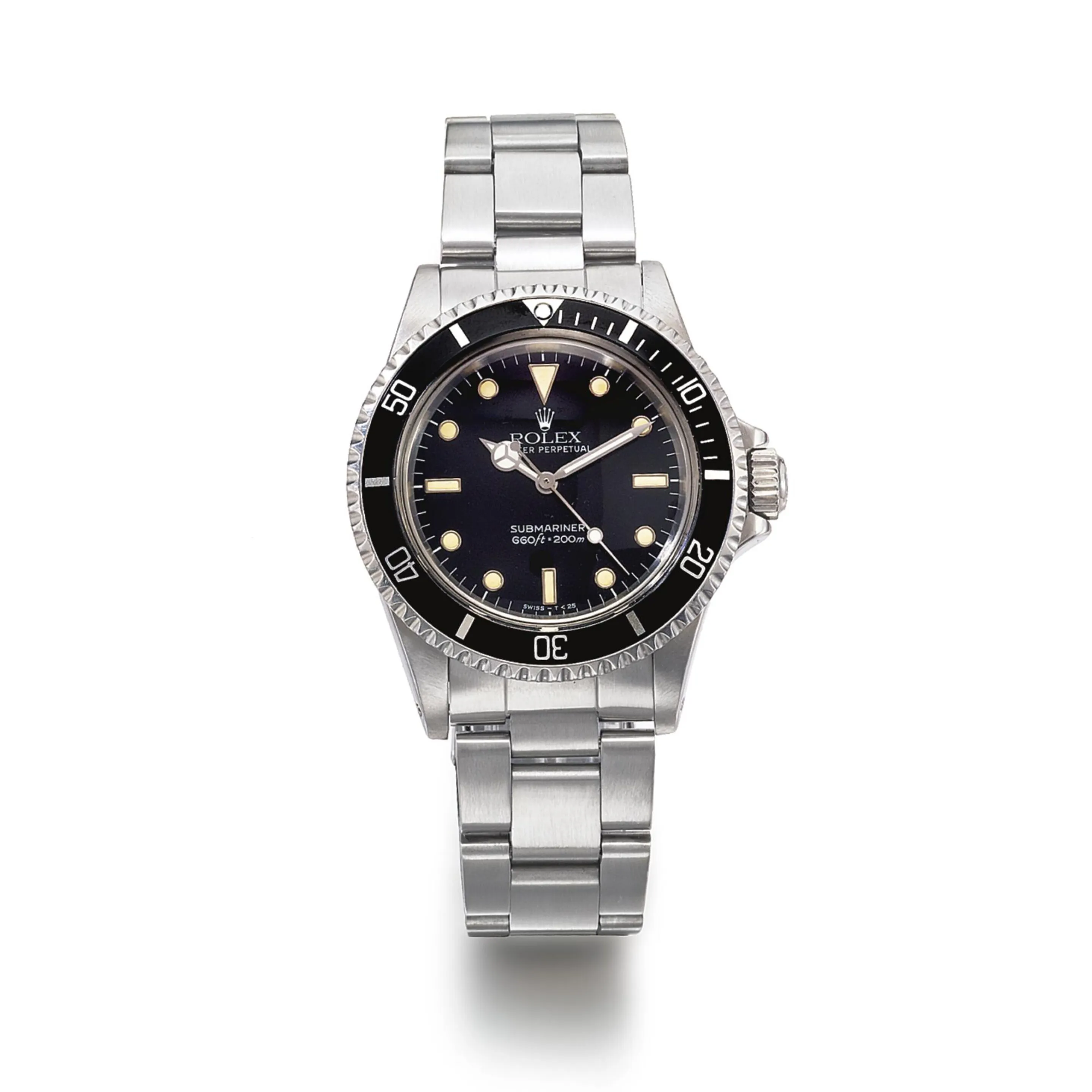 Rolex Submariner 5513 39mm Stainless steel Black