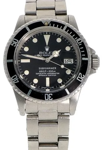 Rolex Submariner 1680 40mm Steel Black