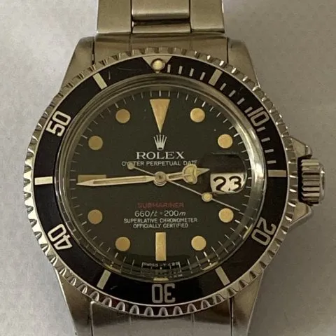 Rolex Submariner 1680 40mm Steel Black