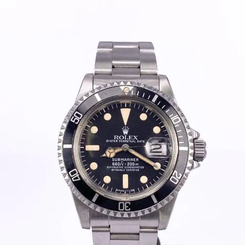 Rolex Submariner 1680 40mm Steel Black