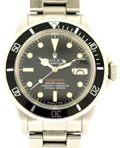 Rolex Submariner 1680 40mm Steel Red