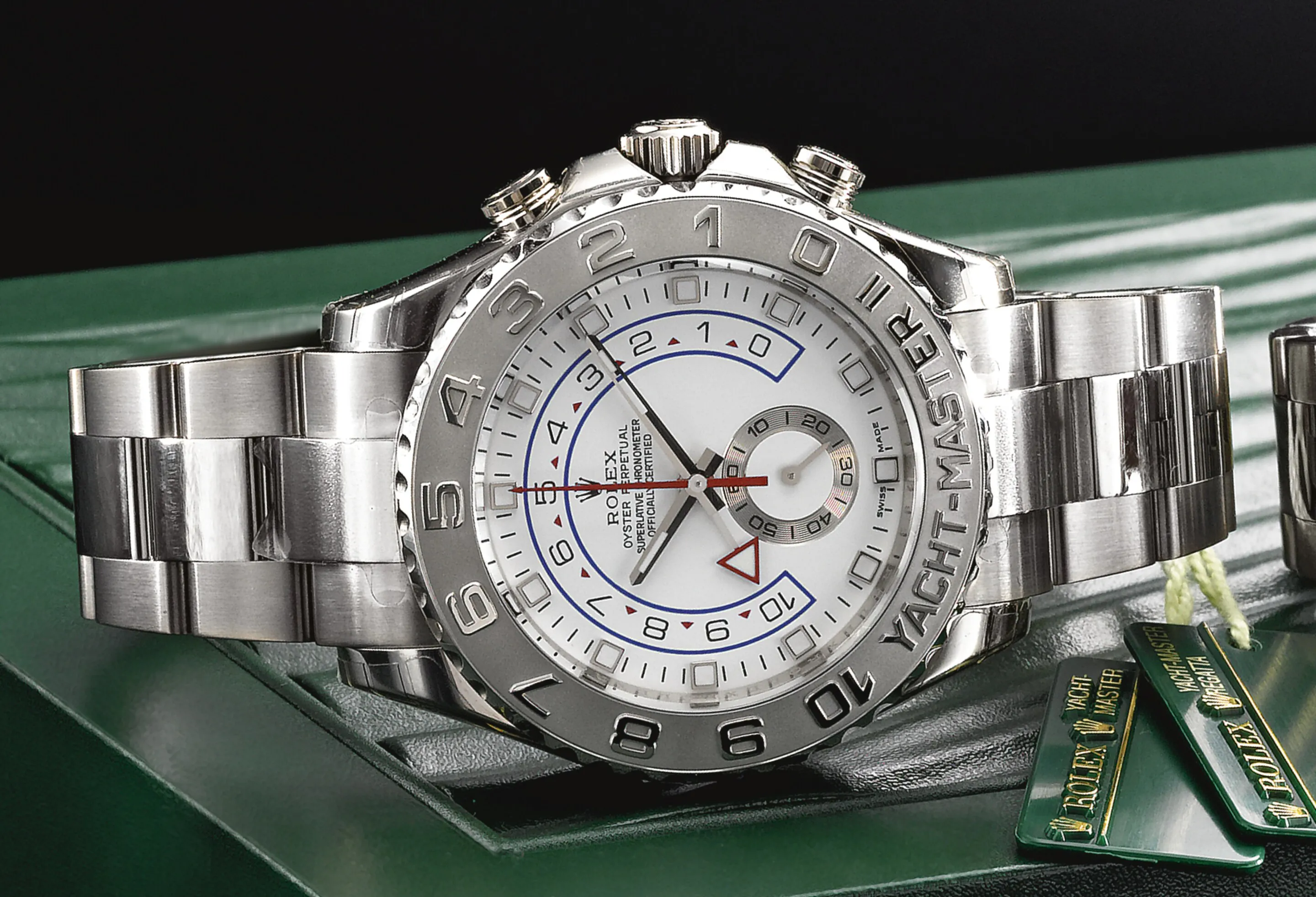 Rolex Yacht-Master II 116689 43mm White gold White