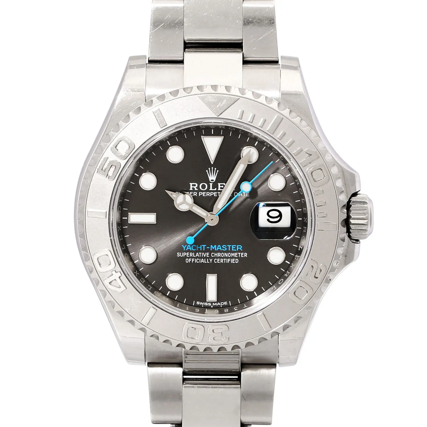 Rolex Yacht-Master 116622 40mm Stainless steel Black