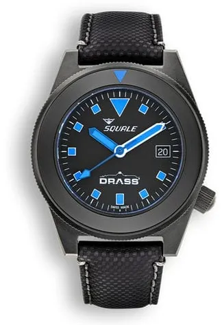 Squale VONDSSPER 42mm Stainless steel Black