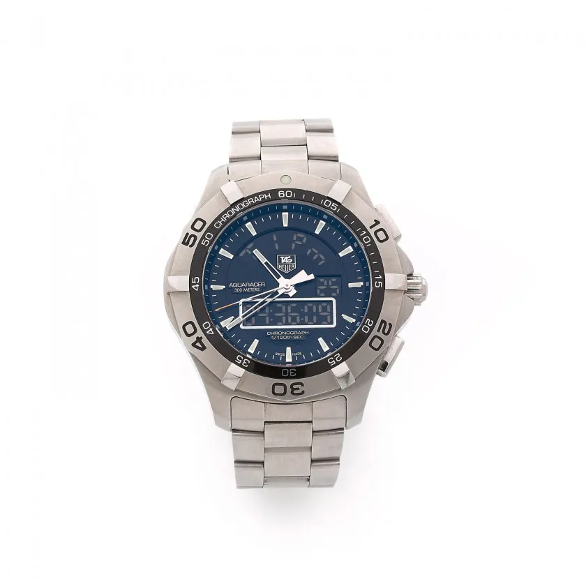 TAG Heuer Aquaracer CAF1010 43mm Stainless steel Blue