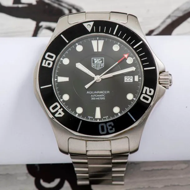 TAG Heuer Aquaracer wab2010 42mm Stainless steel Black