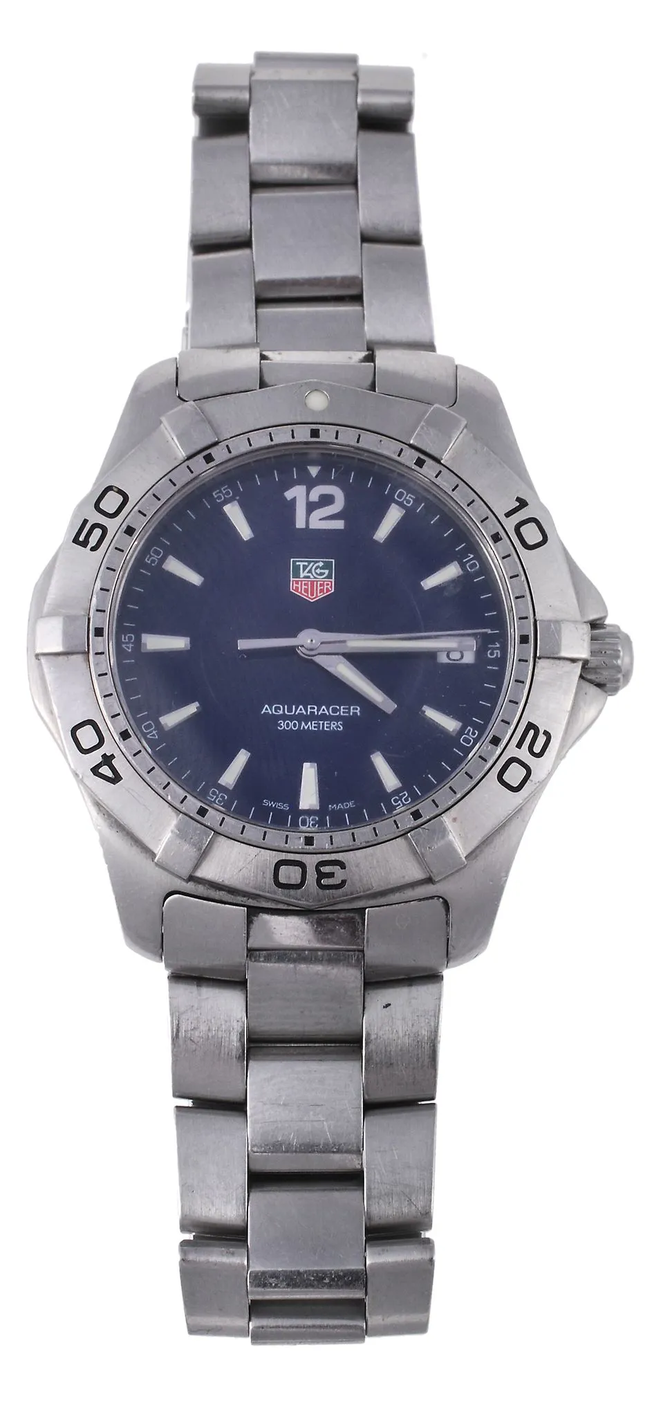 TAG Heuer Aquaracer WAF1113 45mm Stainless steel Blue