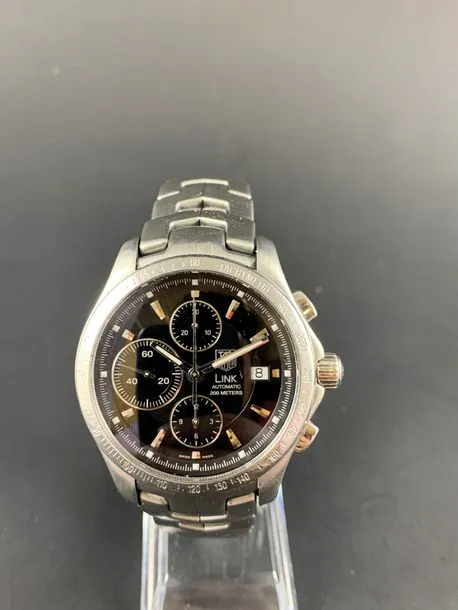 TAG Heuer CJF2110 42mm Stainless steel Black