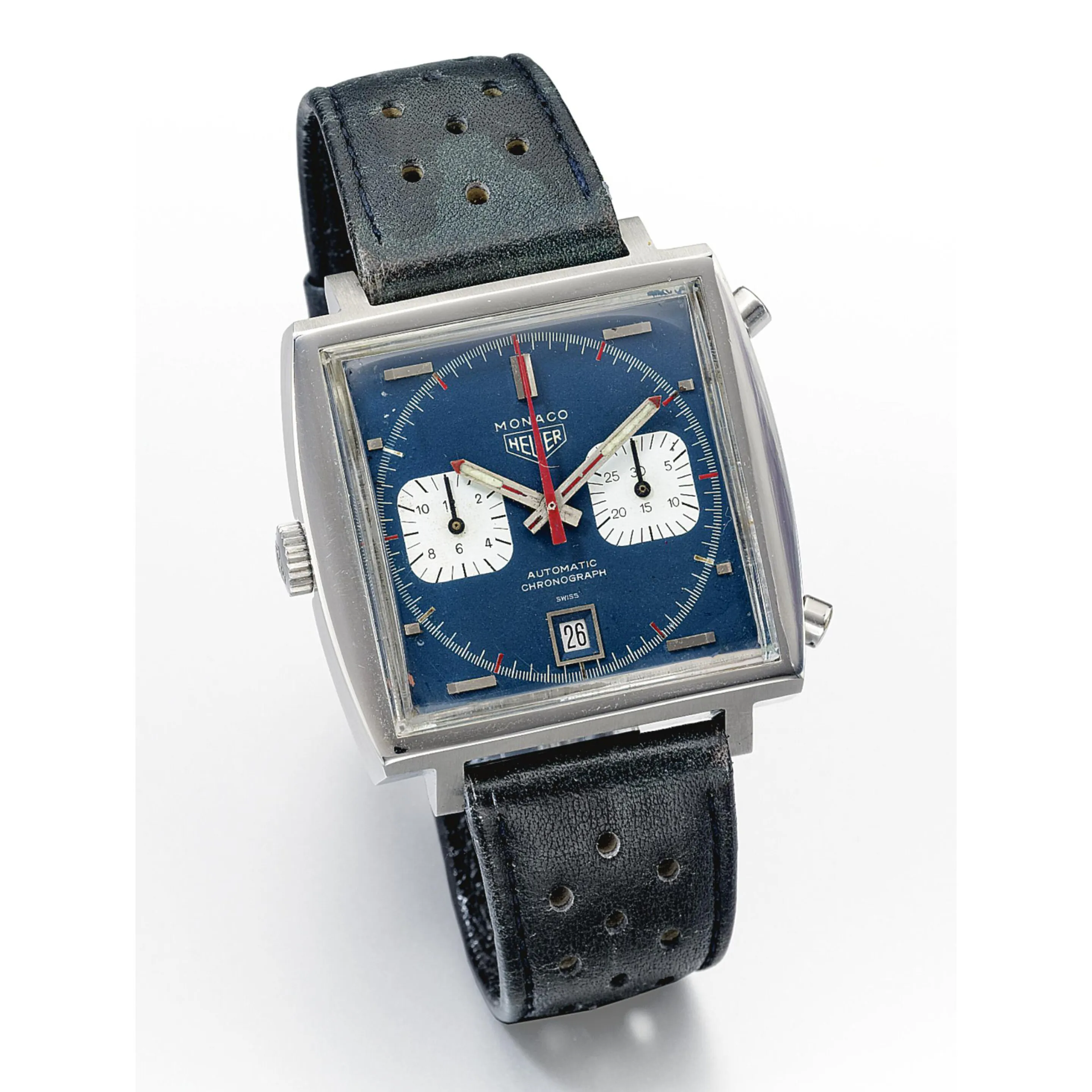 TAG Heuer Monaco 1133 40mm Stainless steel Blue