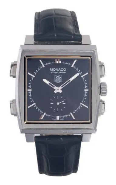 TAG Heuer Monaco CW9110 40mm Stainless steel Black