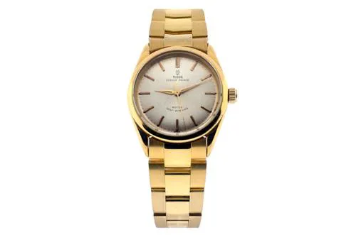 Tudor Oyster Prince 7965 nullmm Yellow gold and stainless steel Silver