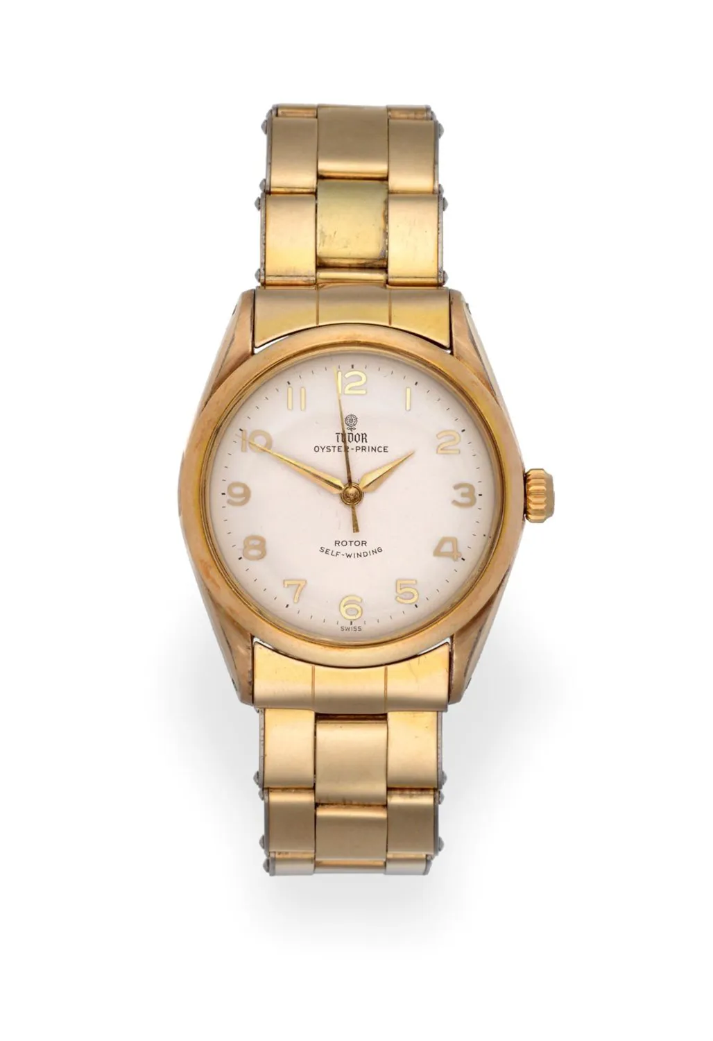 Tudor Oyster Prince 7965 33mm Gold-plated Silver