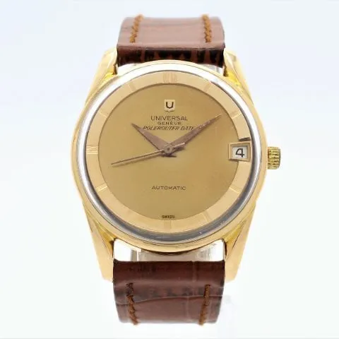 Universal Genève Polerouter 33mm Yellow gold