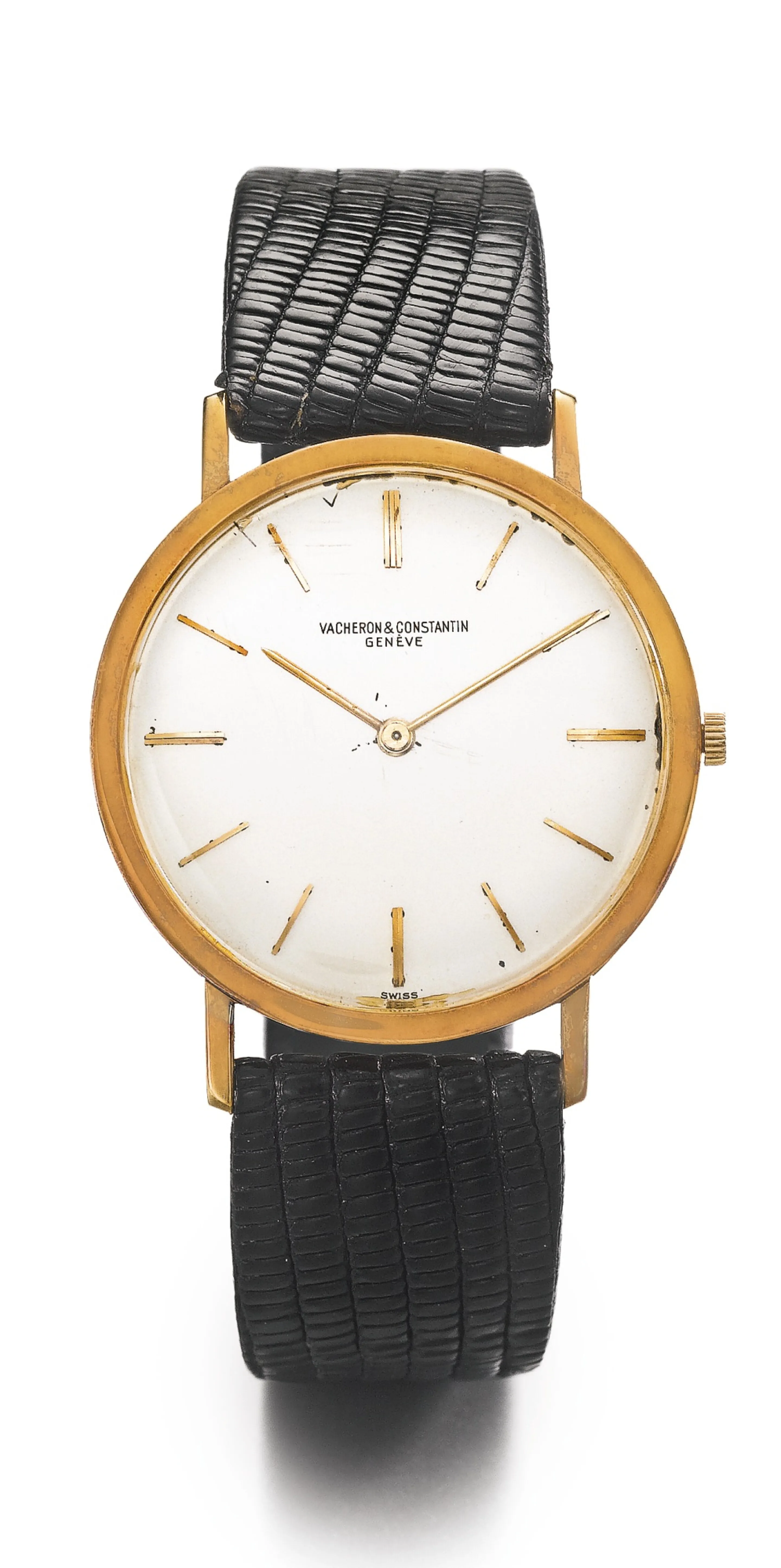 Vacheron Constantin Patrimony 6115 33mm Yellow gold Silver