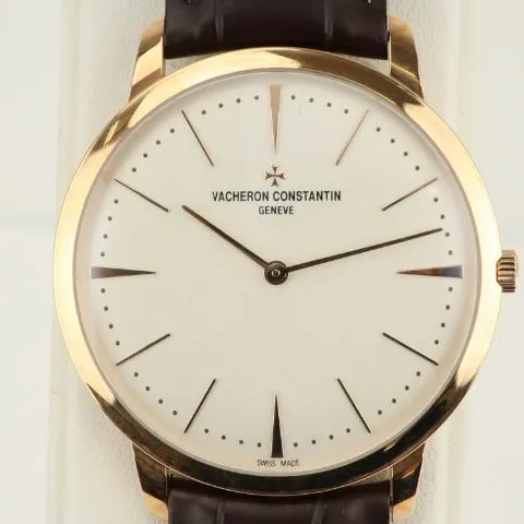 Vacheron Constantin Patrimony 81180/000R-9159 40mm Rose gold Silver