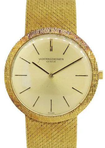 Vacheron Constantin 32mm Yellow gold Champagne