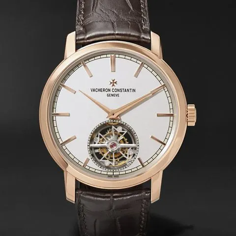 Vacheron Constantin Traditionnelle 6000T/000R-B346 Rose gold Silver