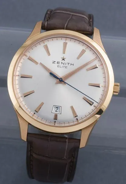 Zenith Captain 18.2020.670 40mm Rose gold Silver