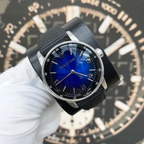 Audemars Piguet Code 11.59 15210BC.OO.A002KB.01 41mm White gold Blue